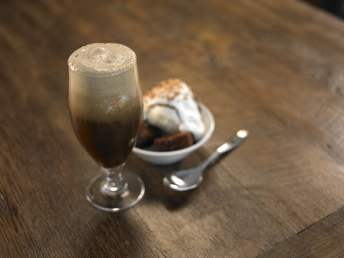 Beer Float Stone Smoked Porter Real Beer Float