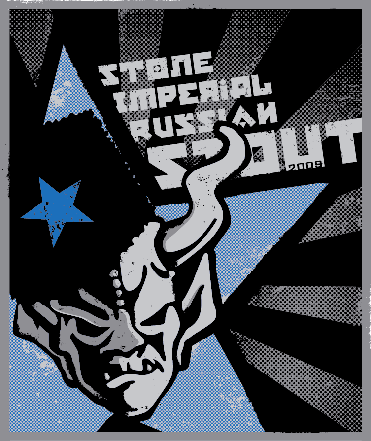 IRS Poster 2009 Stone Imperial Russian Stout
